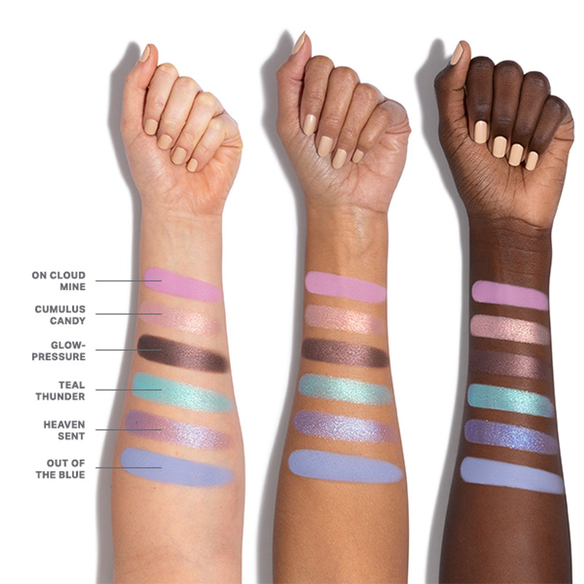 MORPHE ChromaPlus 6-Pan Eyeshadow Palette - Sky-fi