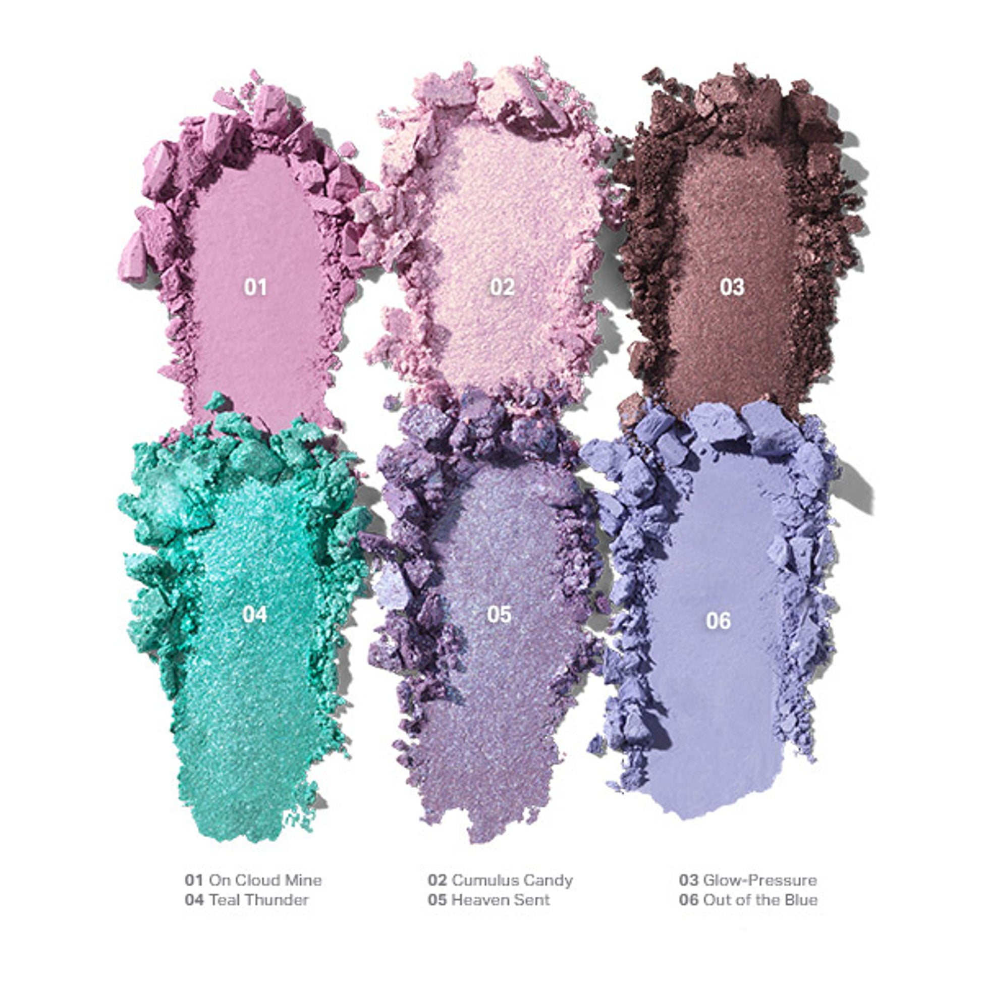 MORPHE ChromaPlus 6-Pan Eyeshadow Palette - Sky-fi
