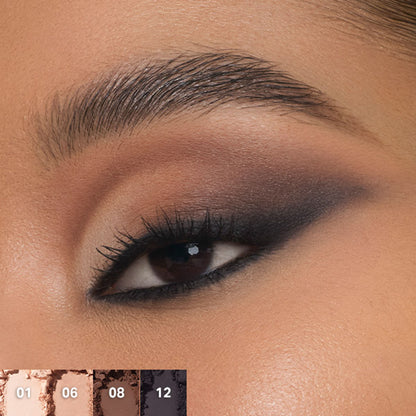 MORPHE ChromaPlus 12-Pan Eyeshadow Palette - Flickering Sands