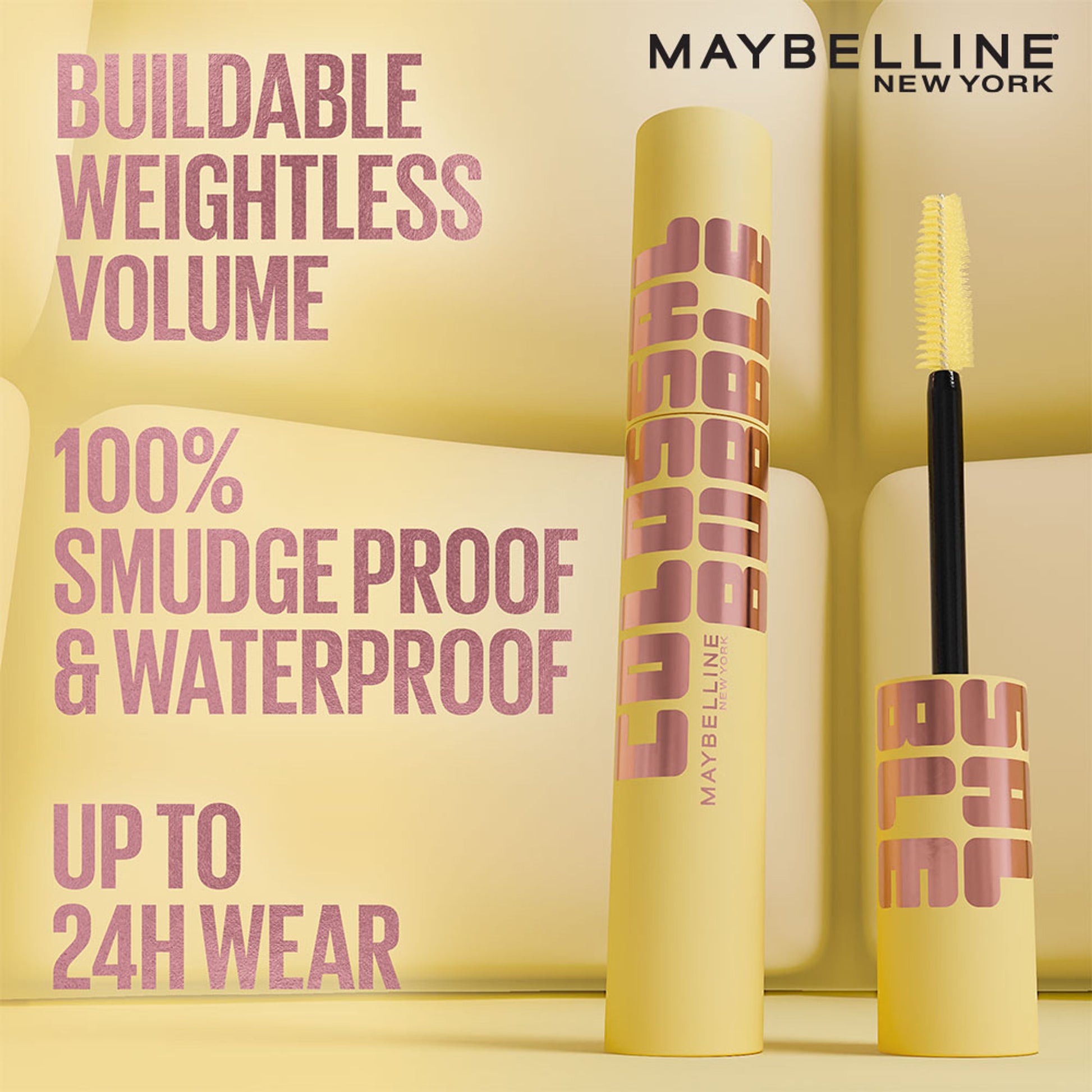 Maybelline New York Colossal Bubble Volumizing Mascara - Noir Black