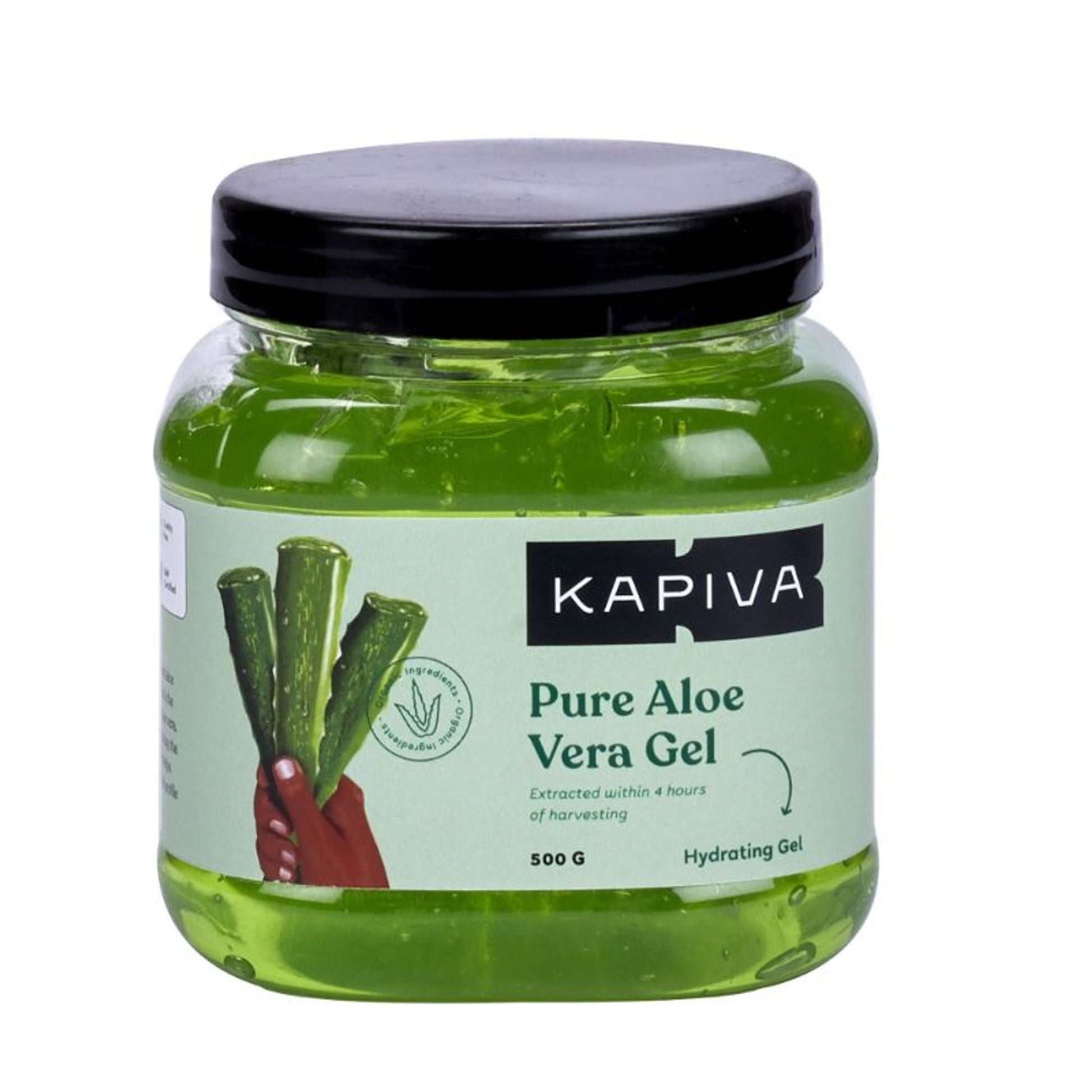 Kapiva Aloe Vera Gel Hydrating and Moisturizing Gel for Face & Hair Multipurpose Gel