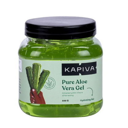 Kapiva Aloe Vera Gel Hydrating and Moisturizing Gel for Face & Hair Multipurpose Gel