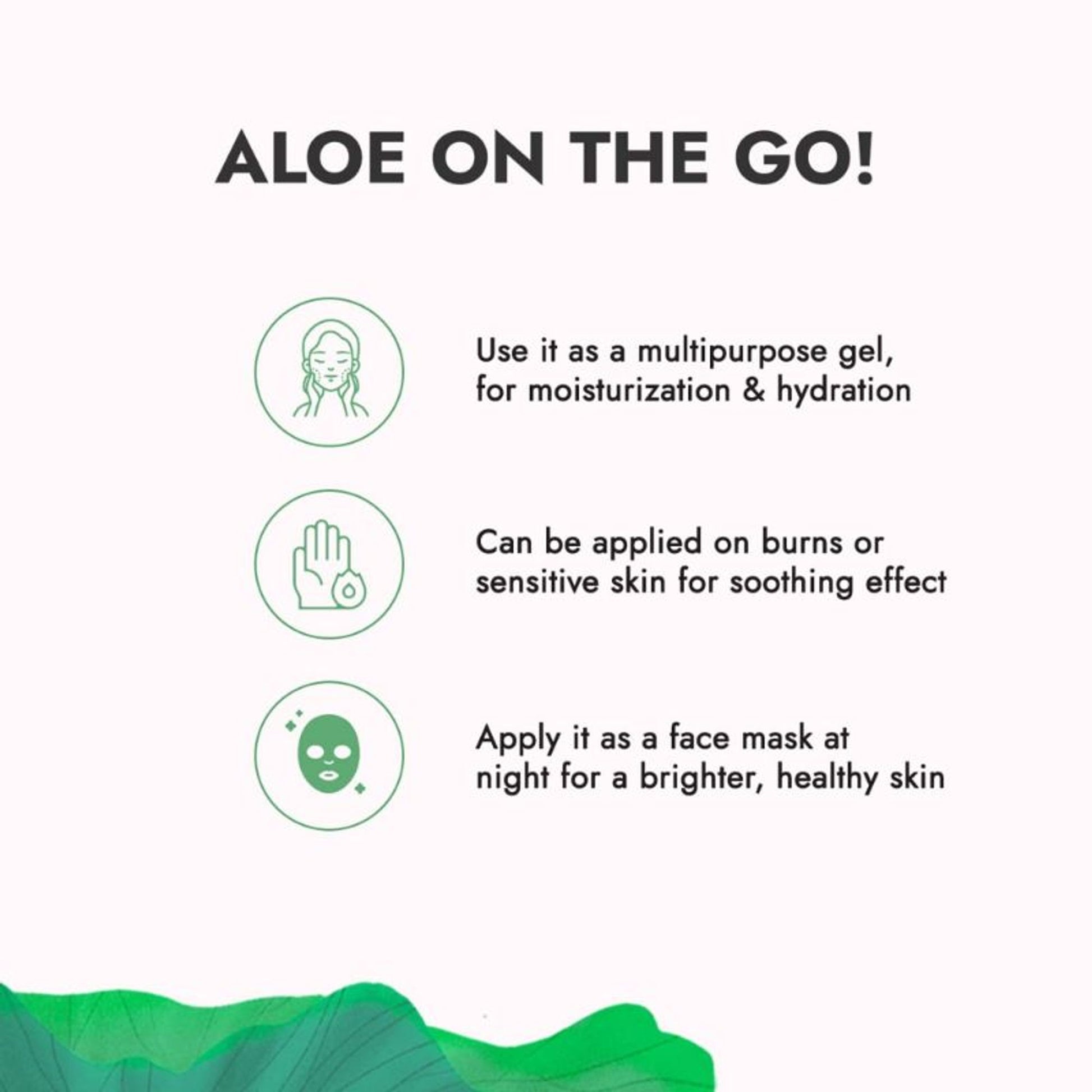 Kapiva Aloe Vera Gel Hydrating and Moisturizing Gel for Face & Hair Multipurpose Gel