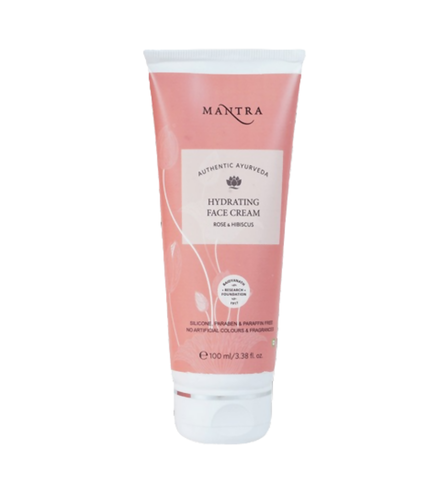 Mantra Herbal Hydrating Face Cream Rose & Hibiscus - Indyancart
