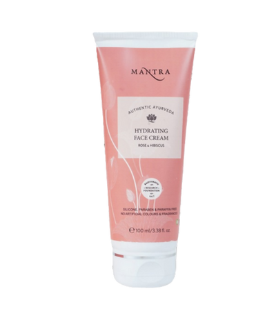 Mantra Herbal Hydrating Face Cream Rose & Hibiscus