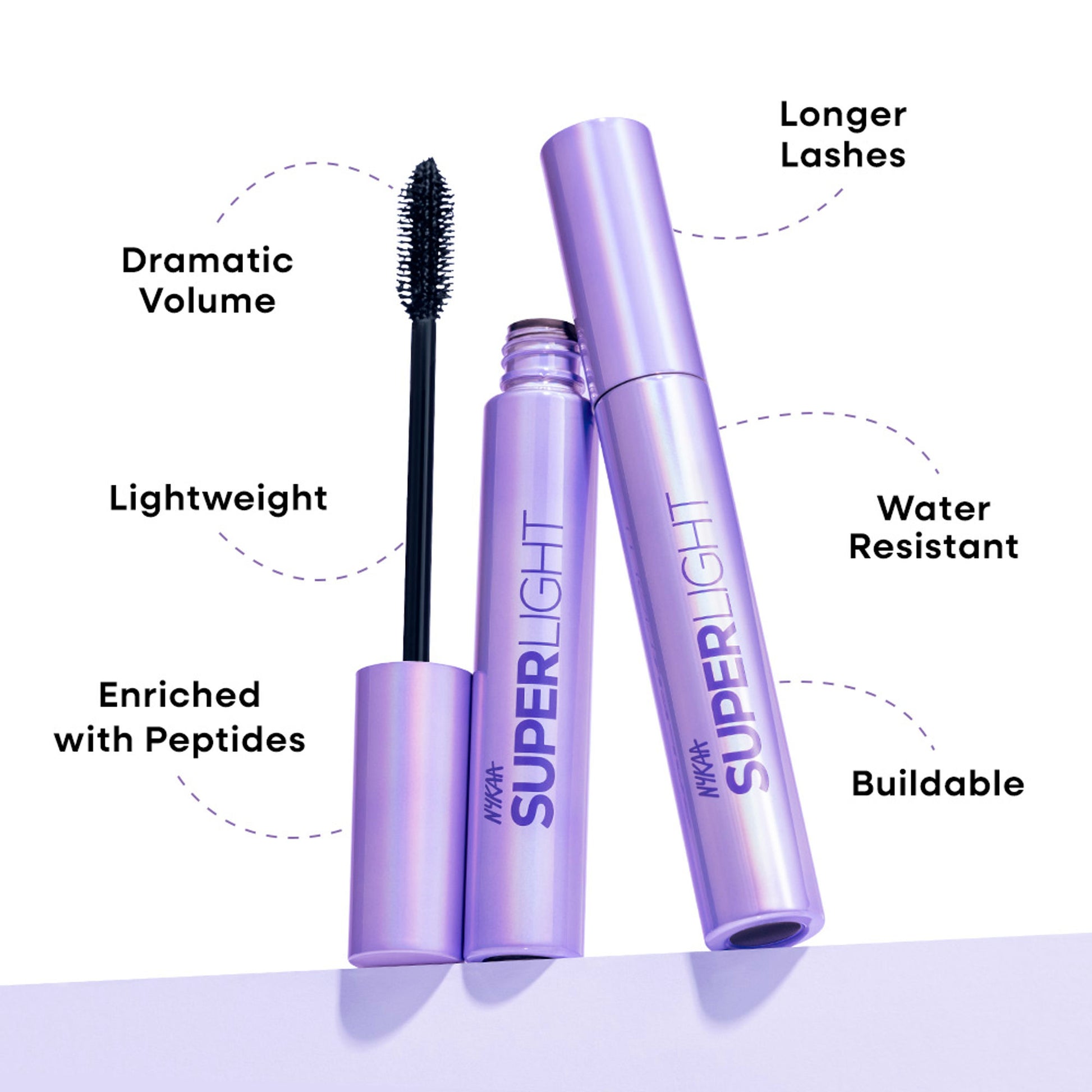 Nykaa Cosmetics Superlight Volumizing Peptide Mascara
