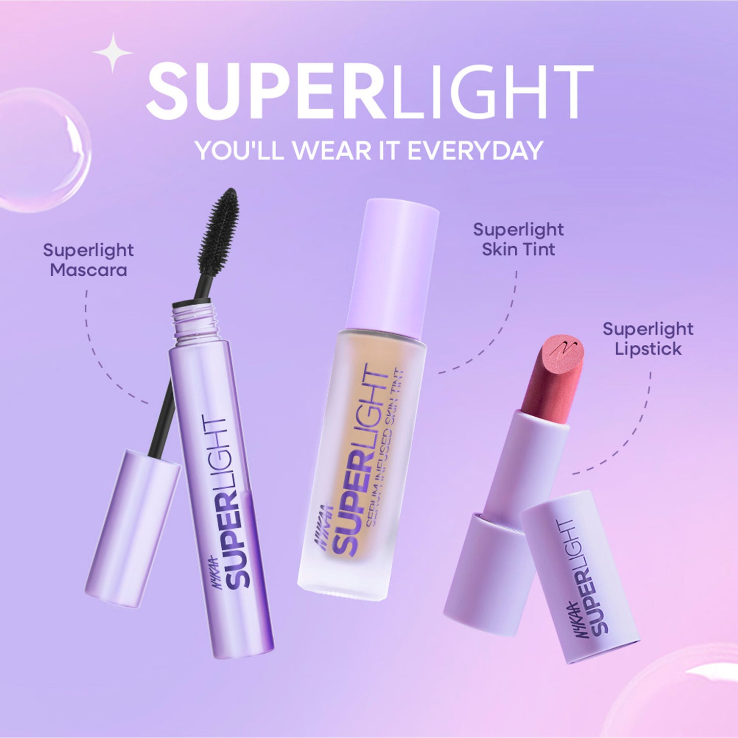 Nykaa Cosmetics Superlight Volumizing Peptide Mascara