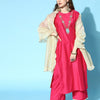 Dhiyona IE Women Ethnic Motifs Embroidered Beads and Stones Liva Kurta Set