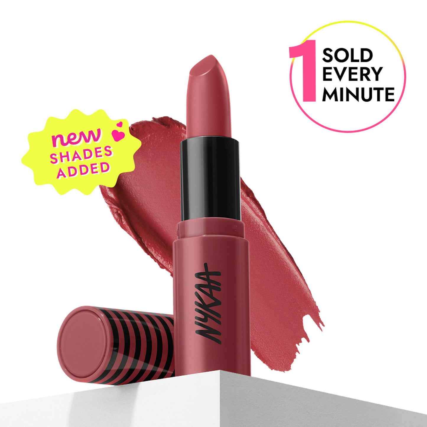 Nykaa Cosmetics So Creme! Creamy Matte Lipstick - It's A Vibe