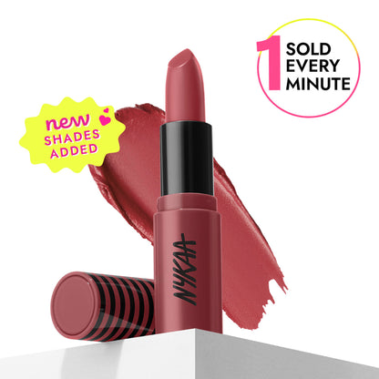 Nykaa Cosmetics So Creme! Creamy Matte Lipstick - It's A Vibe