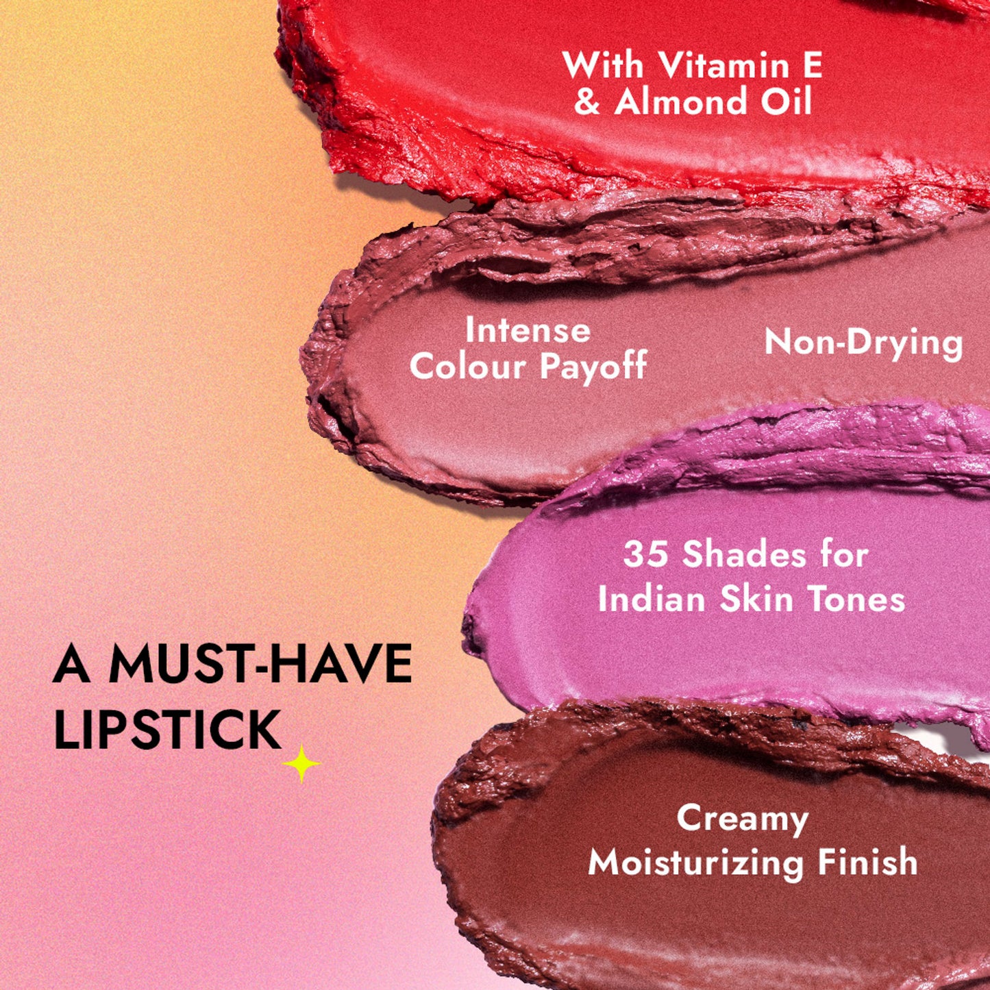 Nykaa Cosmetics So Creme! Creamy Matte Lipstick - It's A Vibe
