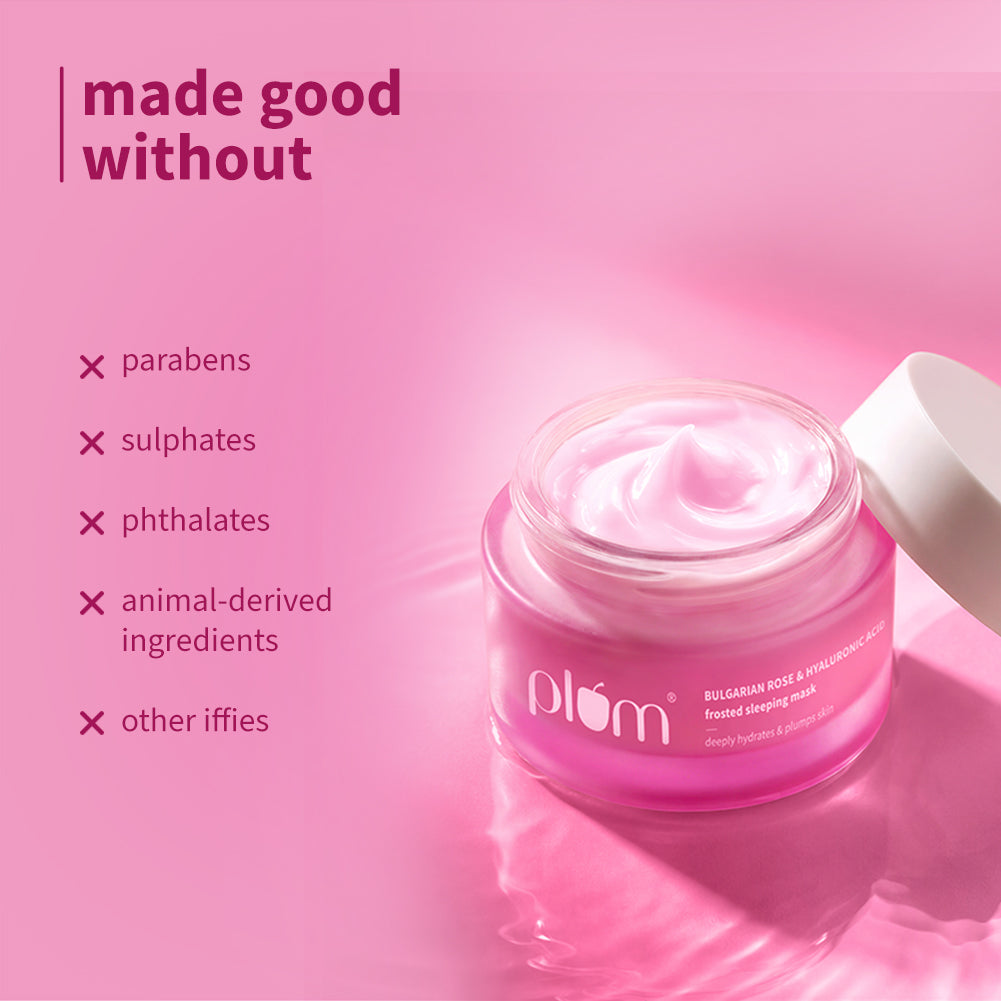 Bulgarian Rose & Hyaluronic Acid Frosted Sleeping Mask