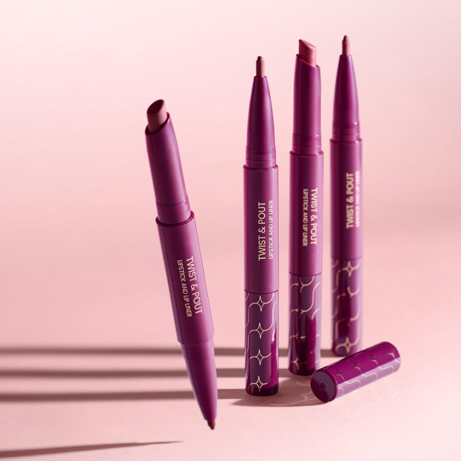 Typsy Beauty Twist & Pout Lipstick And Lip Liner - Very Demure 09