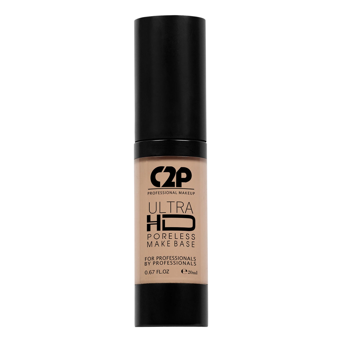 C2P Pro Ultra HD Poreless Peach Matte Highlighting Pre Base Primer Absorbs Oil and Hydrates Skin
