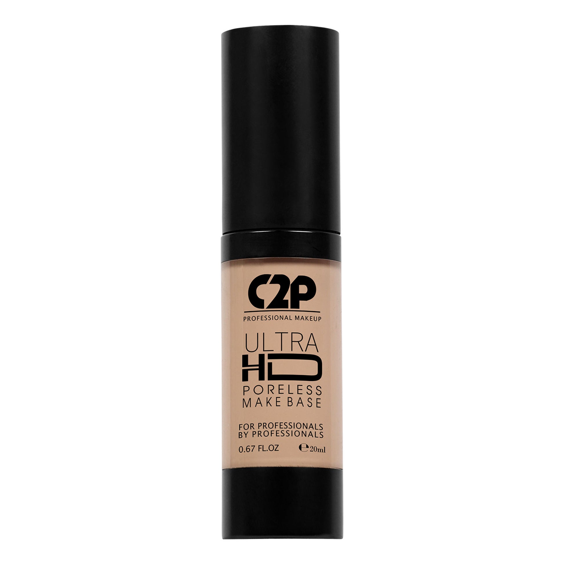 C2P Pro Ultra HD Poreless Peach Matte Highlighting Pre Base Primer Absorbs Oil and Hydrates Skin