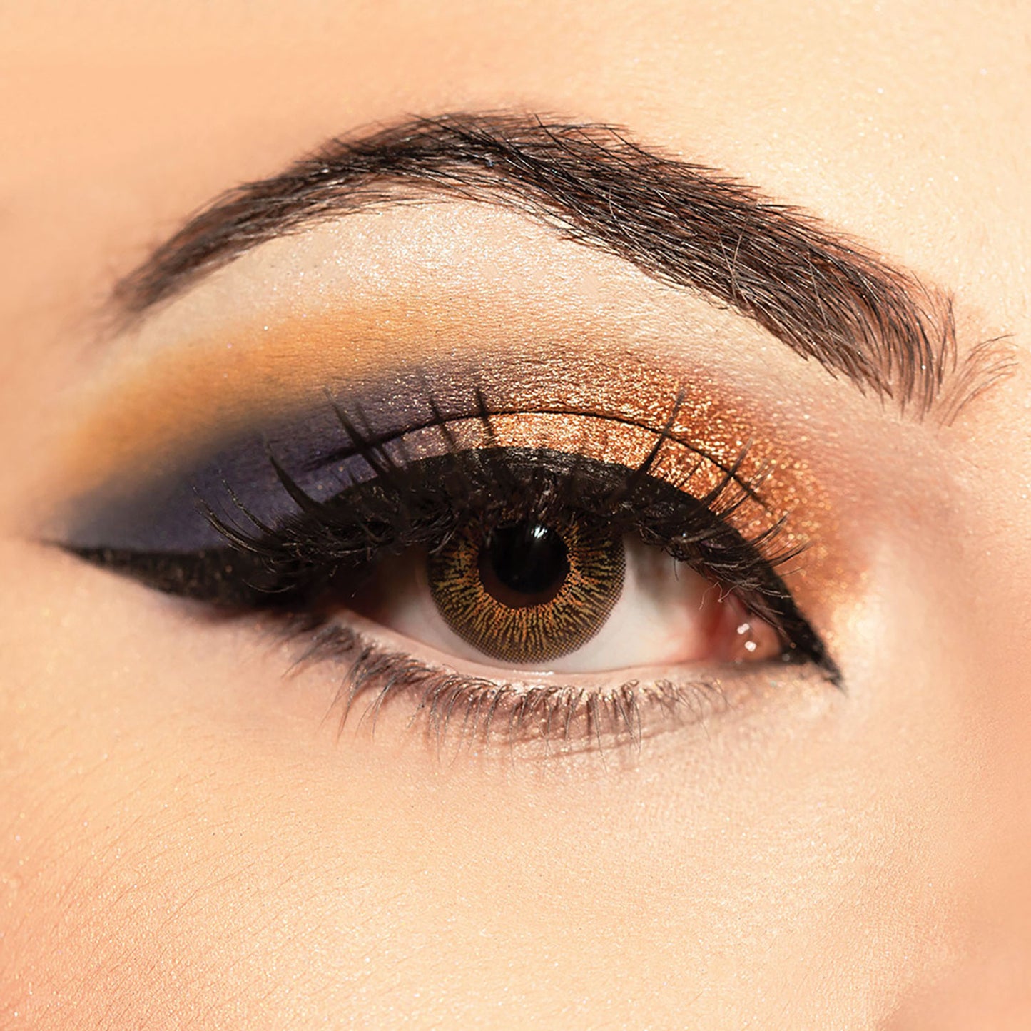 C2P Pro HD Loose Precious Eye Shadow Pigment Long-Lasting Shimmer for Face Body - Pinky Gold 17