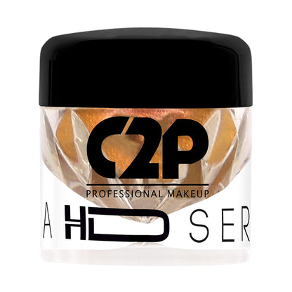 C2P Pro C2P Pro HD loose eye shadow pigment in Skipper 58 with shimmering finish for face and body application