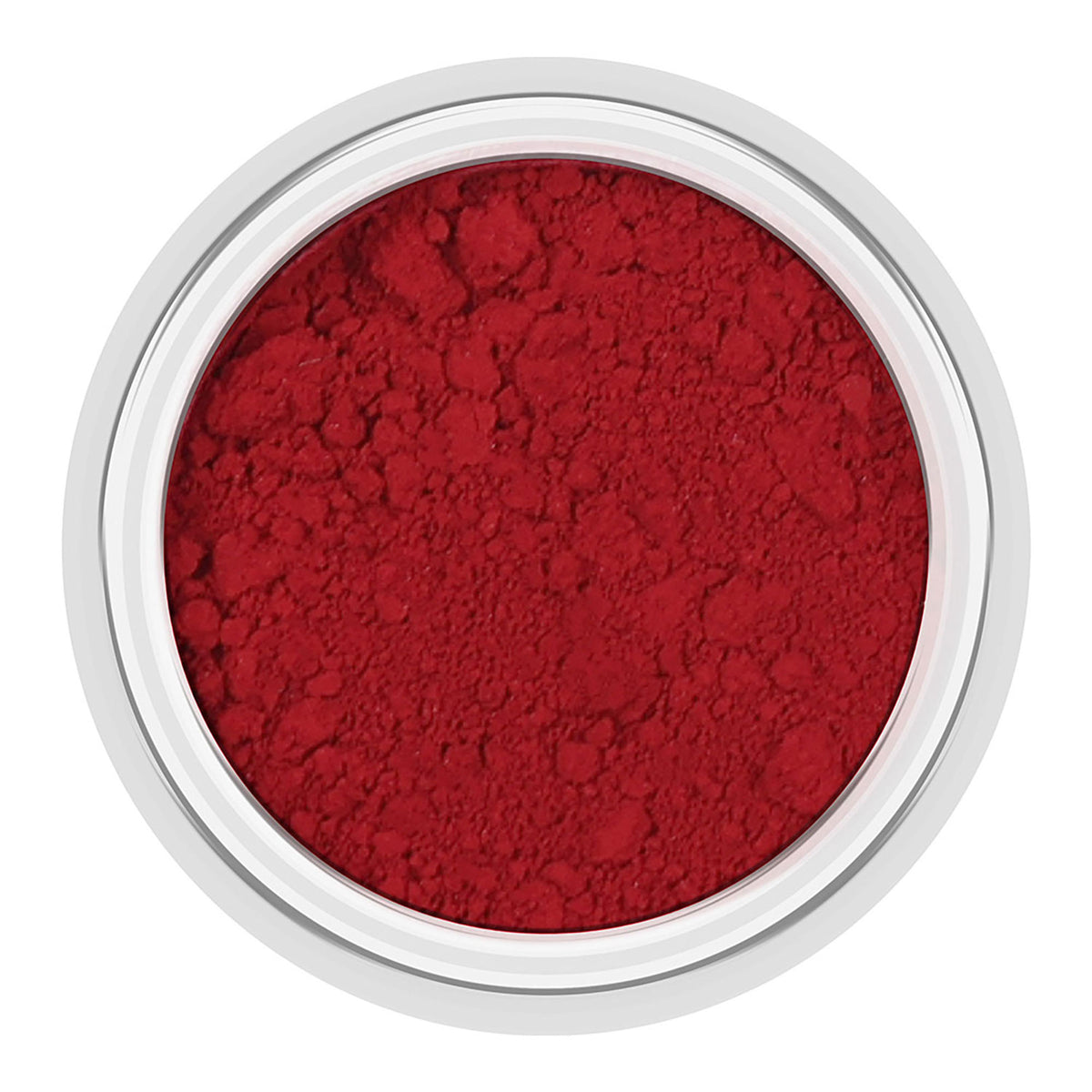 C2P Pro HD loose eye shadow pigment in Cherry Trate with shimmering finish for face and body makeup application.