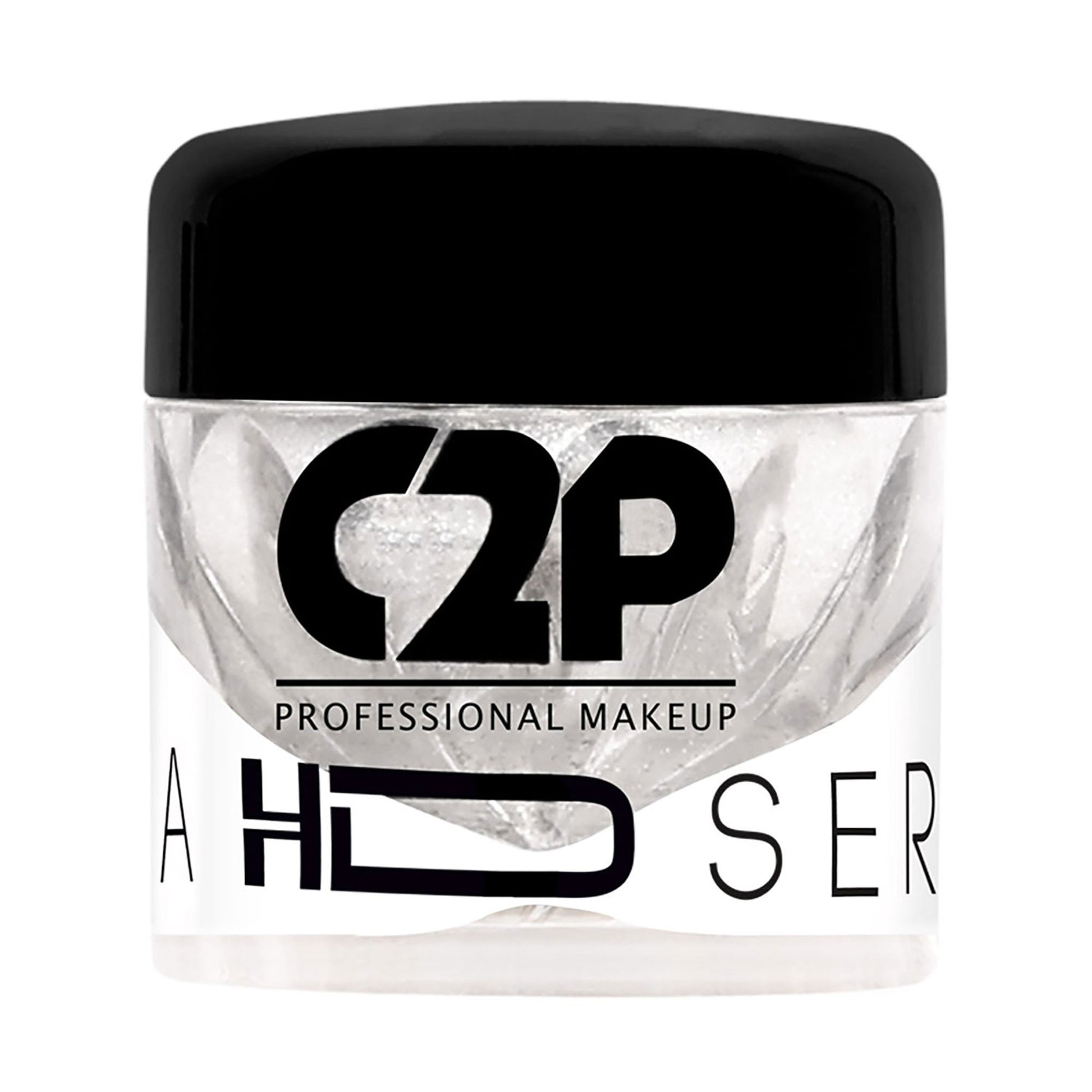 C2P Pro HD Loose Precious Eye Shadow Pigment Long-Lasting Shimmer for Face Body - Due Silver 152