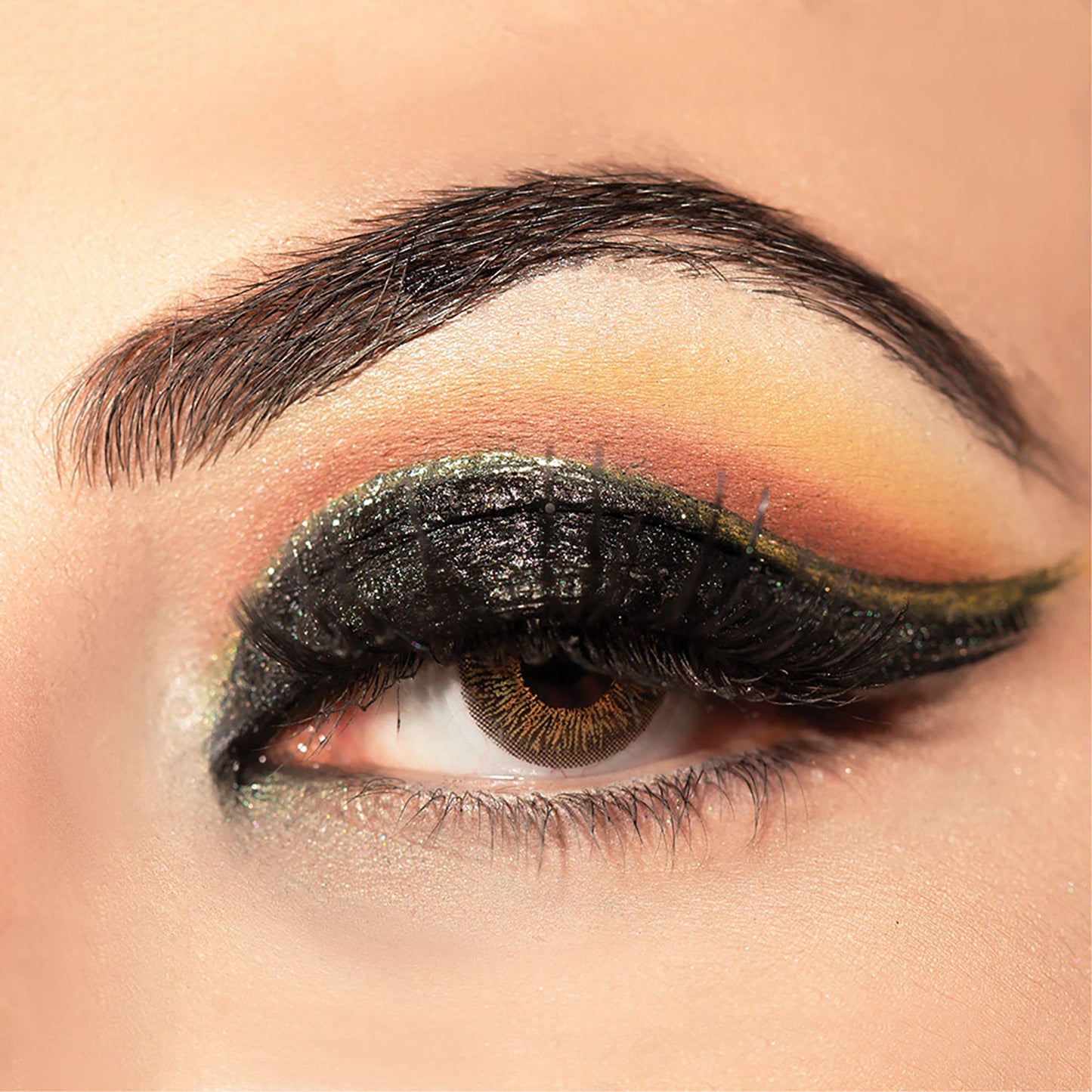 C2P Pro HD Loose Precious Eye Shadow Pigment Long-Lasting Shimmer for Face Body - Black Diamond 241