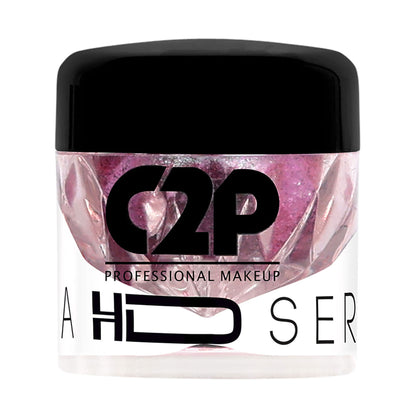 C2P Pro HD Loose Precious Eye Shadow Pigment Long-Lasting Shimmer for Face Body - Galaxy Dust 379