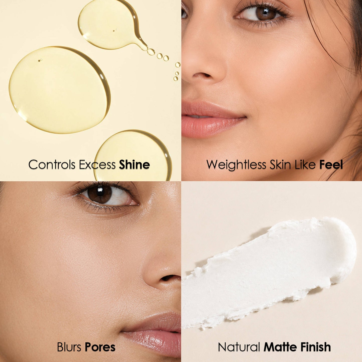 PAC Magic Shine Control Gel Compact -Instant Shine Control, Soft Focus Matte Finish