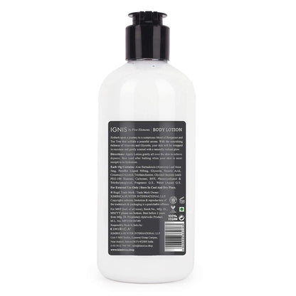 Kimirica Ignis Tea Tree Body Lotion For Non Sticky, Hydrated Skin