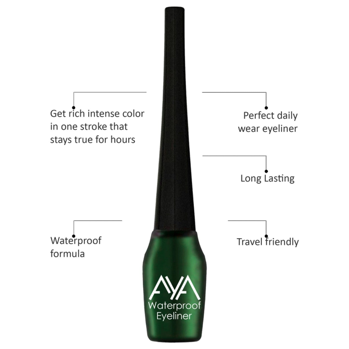 AYA Waterproof Eyeliner - Green