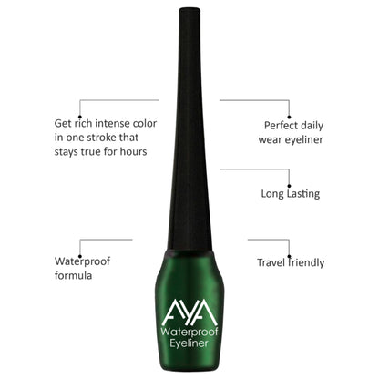 AYA Waterproof Eyeliner - Green