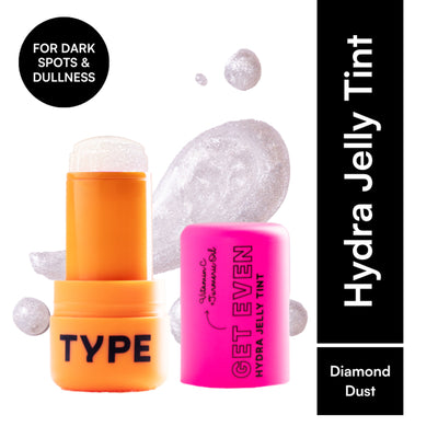 Type Beauty Get Even Hydra Jelly Tint with Vitamin C For Cheeks, Lips and Eyes - Diamond Dust 88