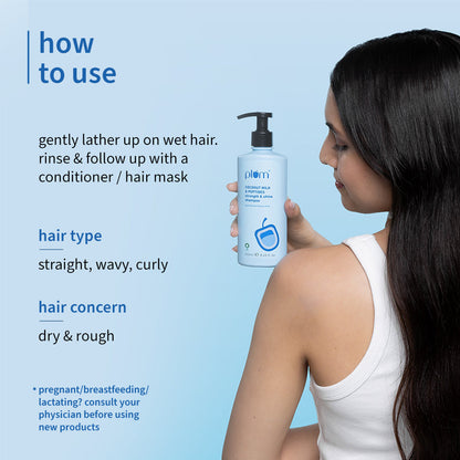 Plum Goodness Coconut & Peptides Soft Hair Duo Shampoo + Conditioner