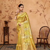 Dhiyona GR Women's Keri Olive Green Tissue Cotton Silk Saree