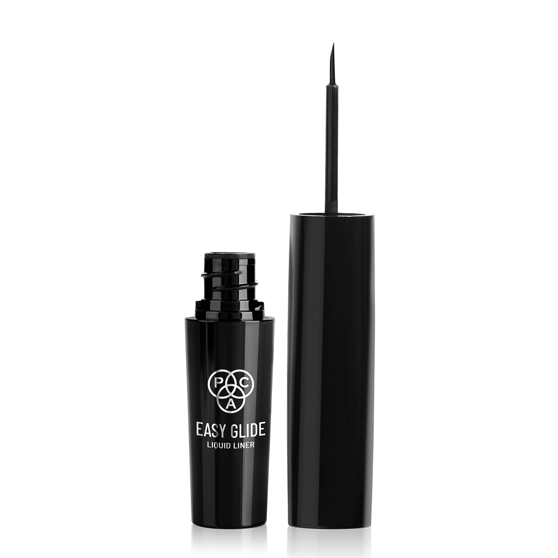 PAC Easy Glide Liquid Liner - 24H Waterproof & Smudgeproof, Intense Matte Finish, Quick Dry Formula