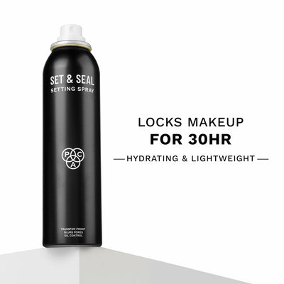 PAC Set & Seal Setting Spray - With Cottonseed Extract, Controls Sebum, Hydrating, Blurs Pores