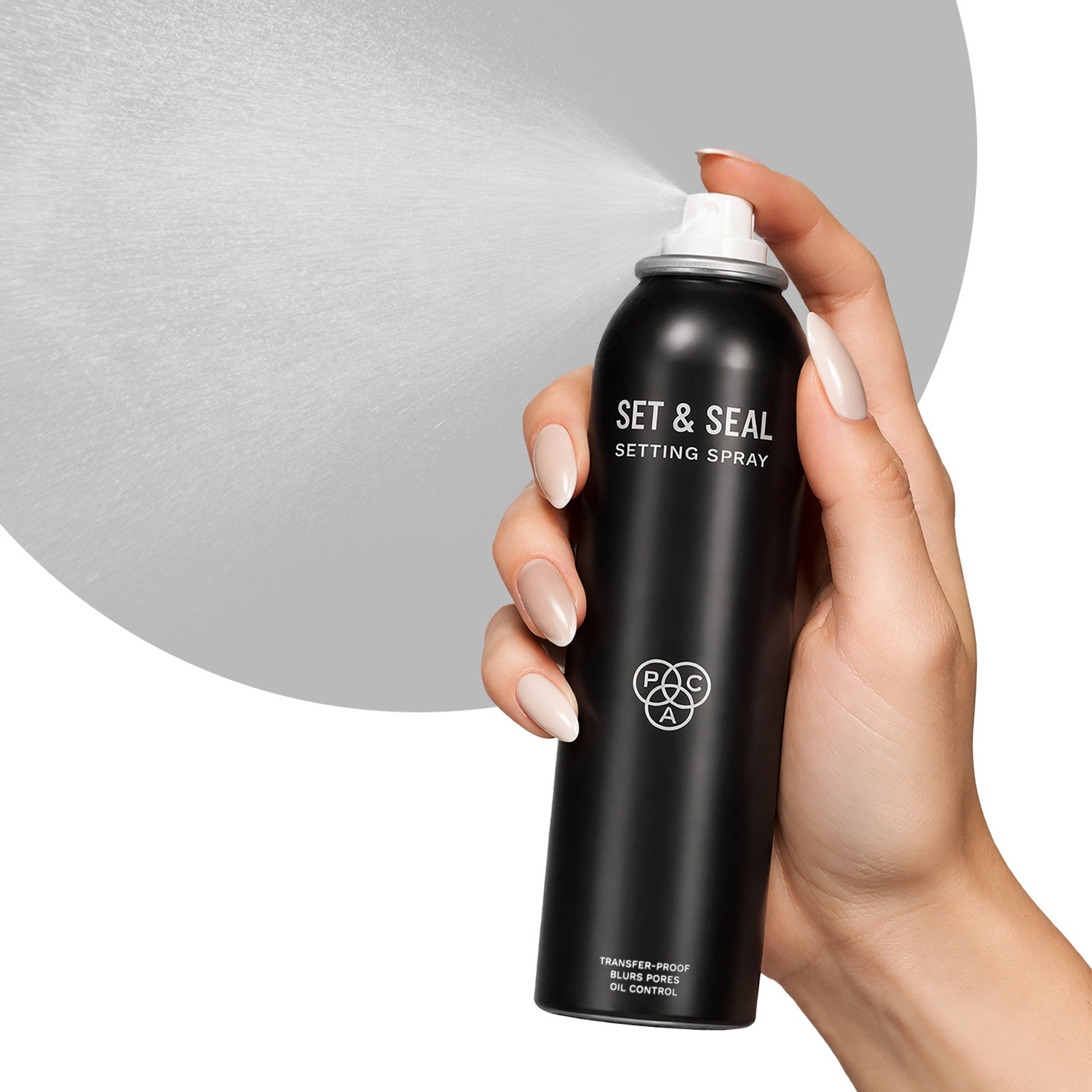 PAC Set & Seal Setting Spray - With Cottonseed Extract, Controls Sebum, Hydrating, Blurs Pores