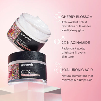 Quench 2% Niacinamide Ultra Light Gel Moisturizer