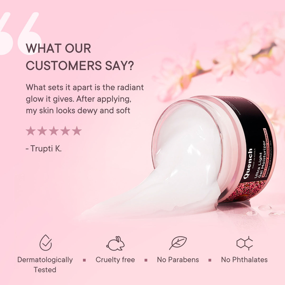 Quench 2% Niacinamide Ultra Light Gel Moisturizer