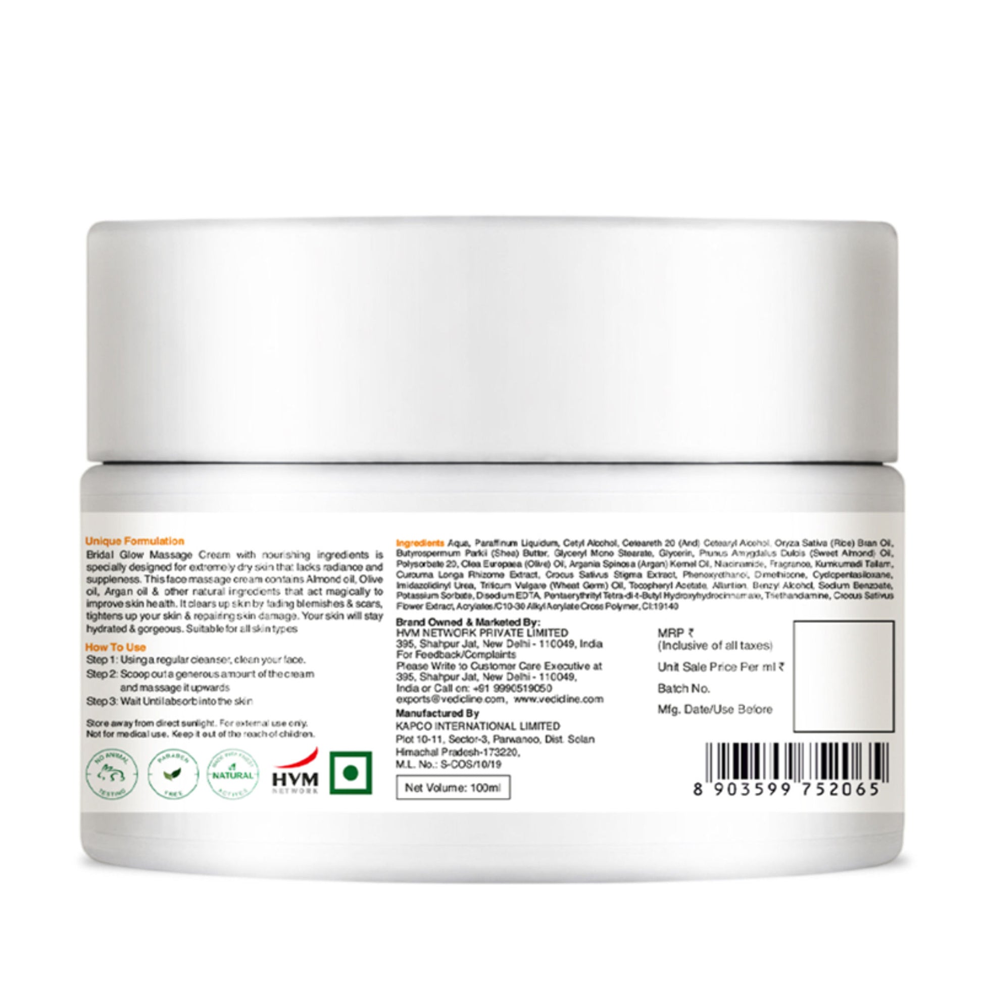 Vedic Line Kumkumadi Tailam Face Cream