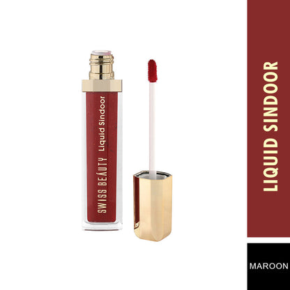 Swiss Beauty Waterproof Bridal Glam Liquid Sindoor - Maroon
