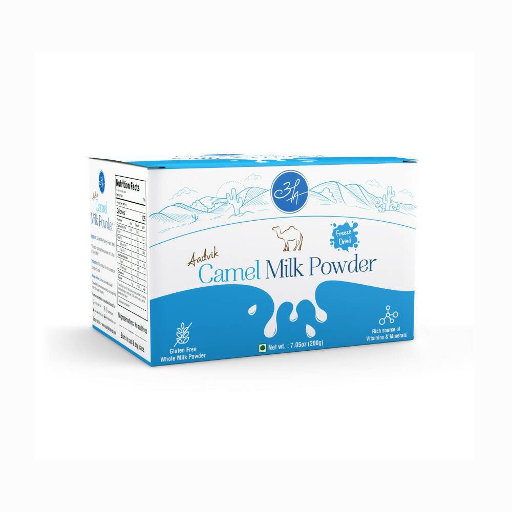Aadvik Camel Milk Powder Freeze-Dried Sachets - Indyancart