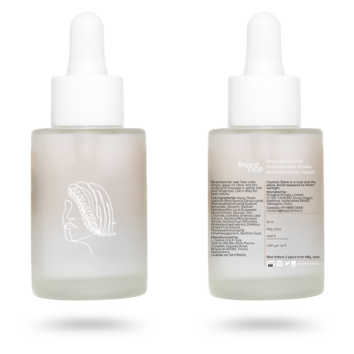 Beyond Rice Rosemary & Black Rice Hair Growth Serum