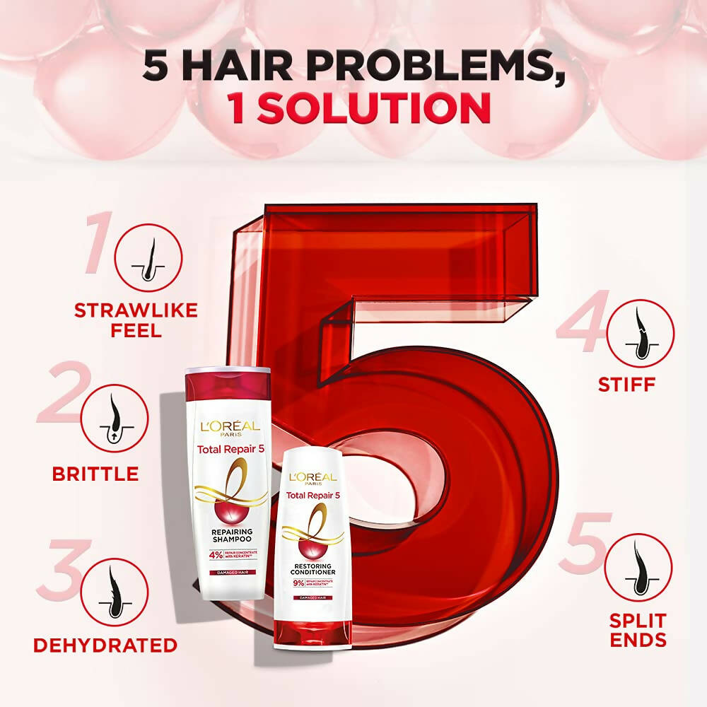 L'Oreal Paris Total Repair 5 Restoring Conditioner - Indyancart