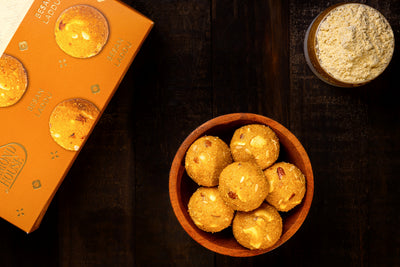 Almond House Besan Laddu