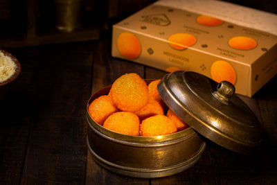 Almond House Motichoor Laddu