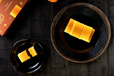 Almond House Milk Mysore Pak (MAP)