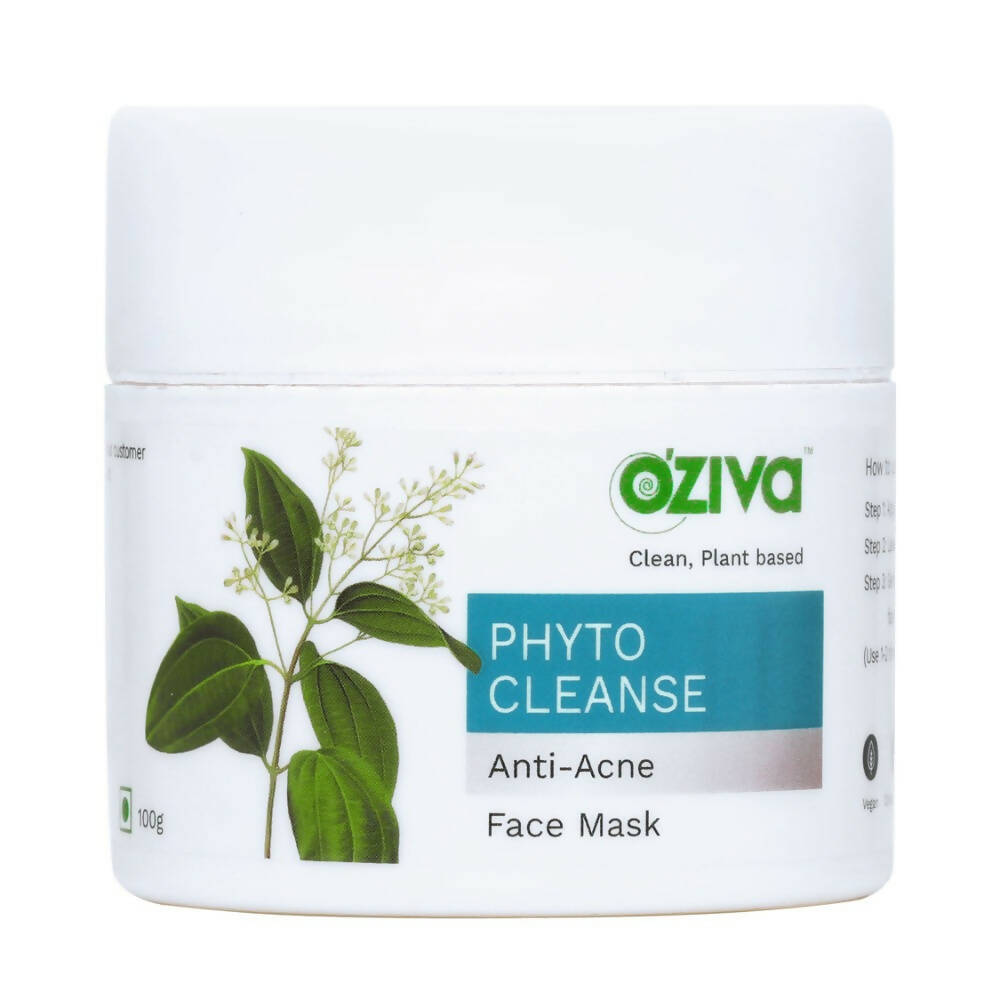 OZiva Phyto Cleanse Anti-Acne Face Mask - Indyancart