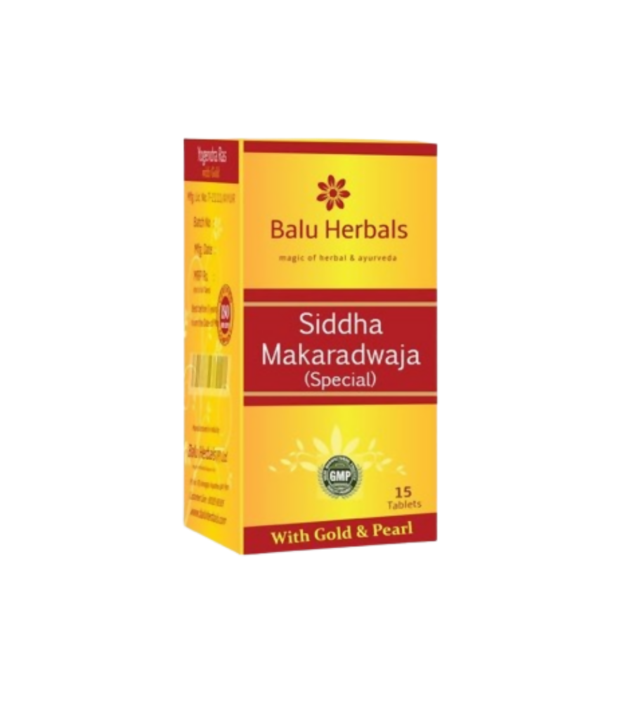 Balu Herbals Siddha Makardhwaj Tablets - Indyancart