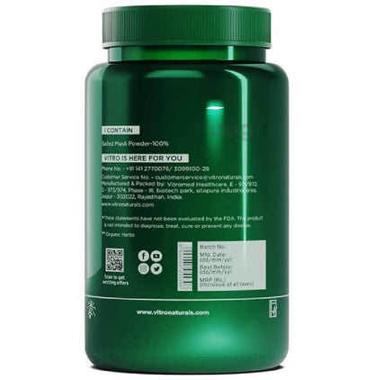 Vitro Naturals I Am Super Herb Safed Musli Powder