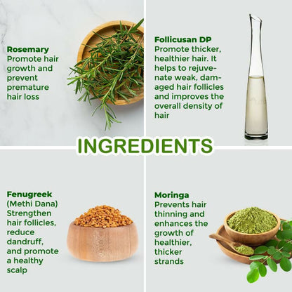 Jovees Herbal Rosemary Water Spray With Follicusan DP