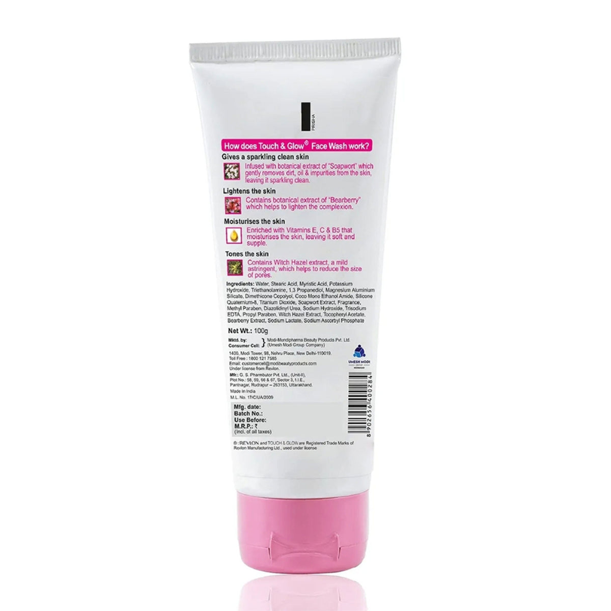 Revlon Touch & Glow Advanced Glow Facewash